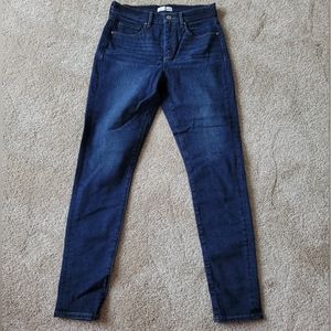 LOFT high waist skinny jeans